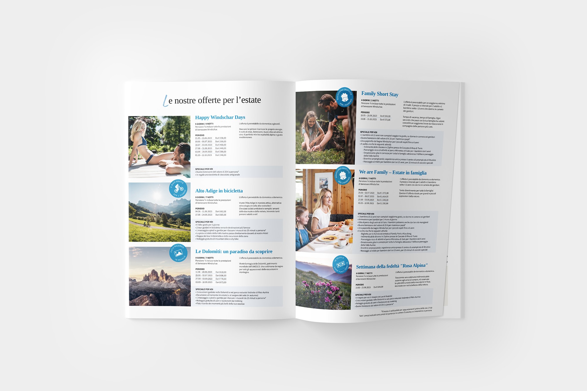 Brochure di pregio