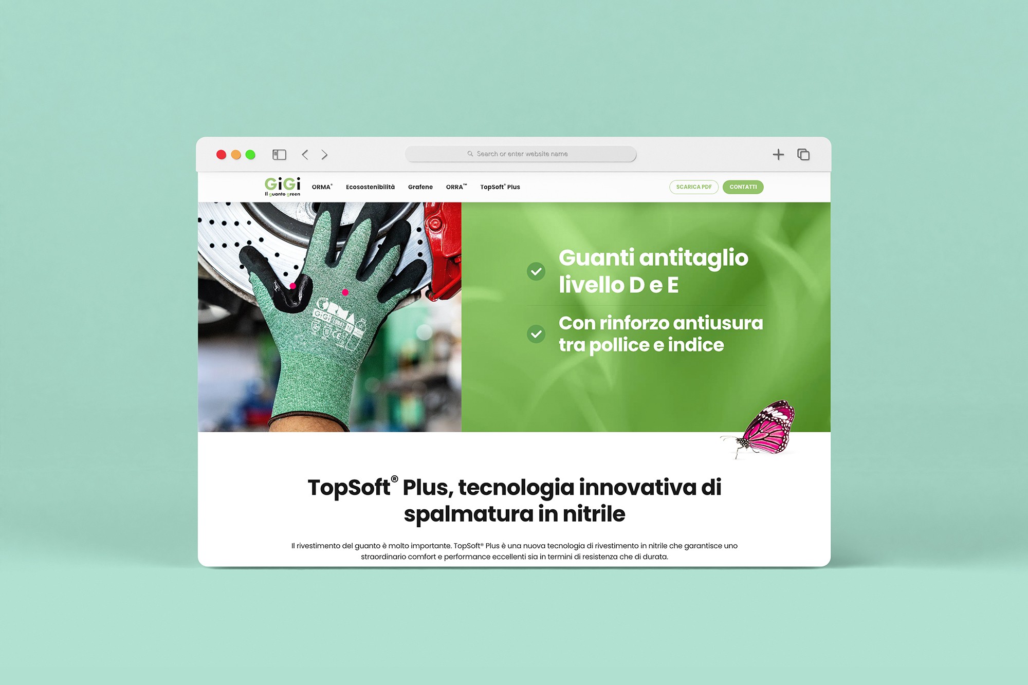 Sito web one-page