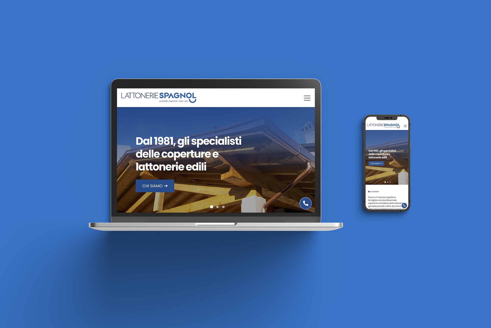 Sito web per lattoniere